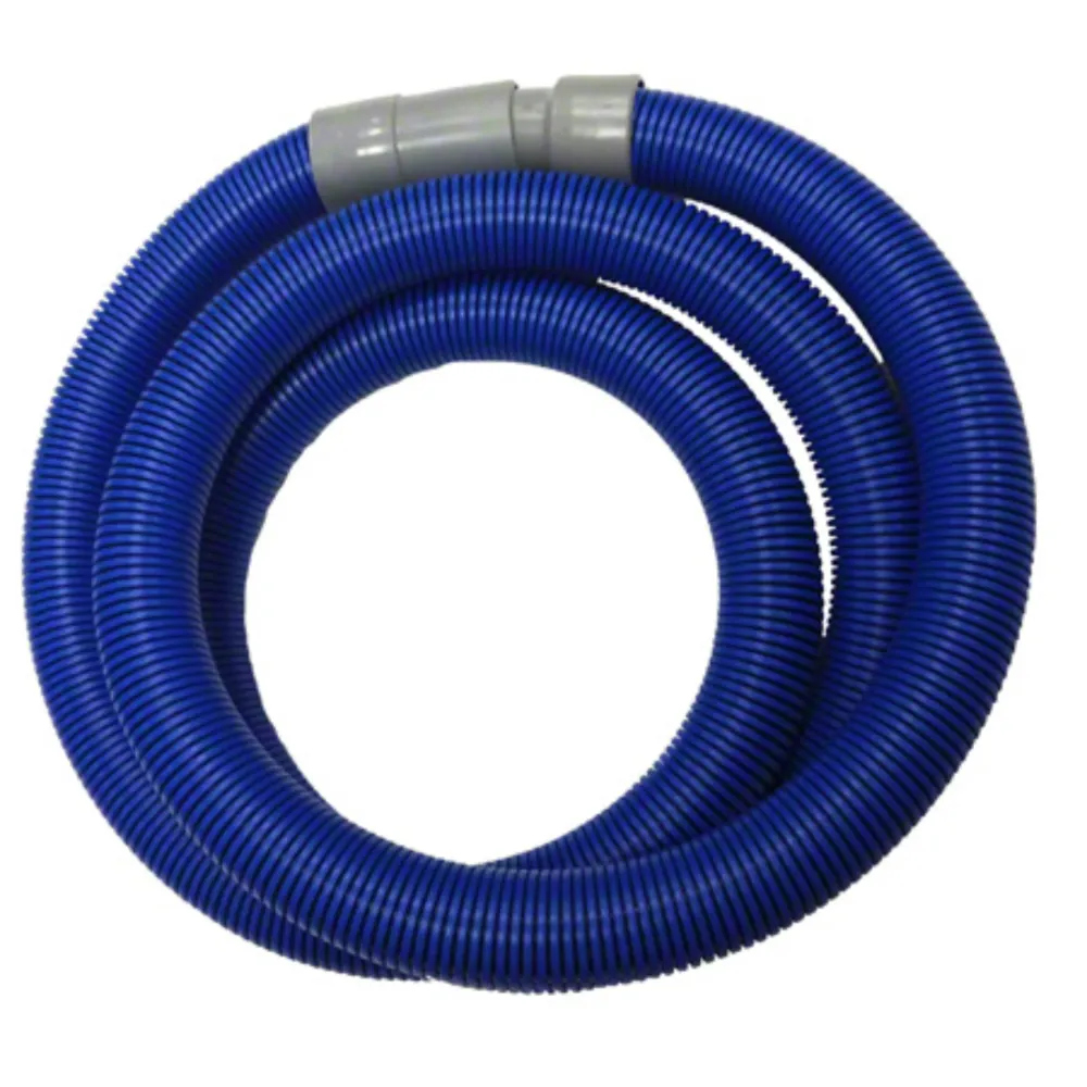 260-038-16 - Tuyau d'aspirateur bleu de 16,5 pi (1,5 po) avec manchons