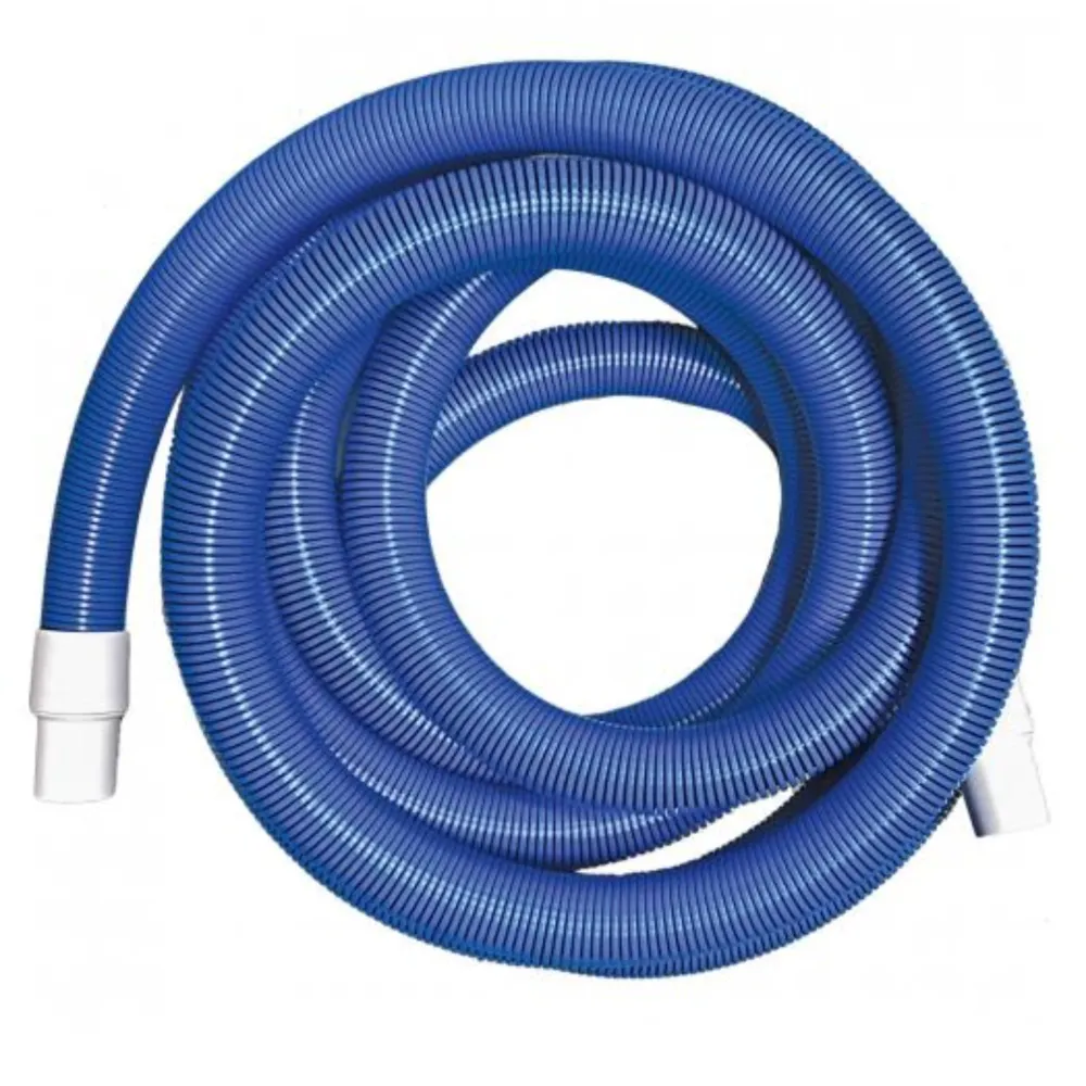 260-038-25 - Tuyau d'aspirateur bleu de 25 pi (1,5 po) avec manchons