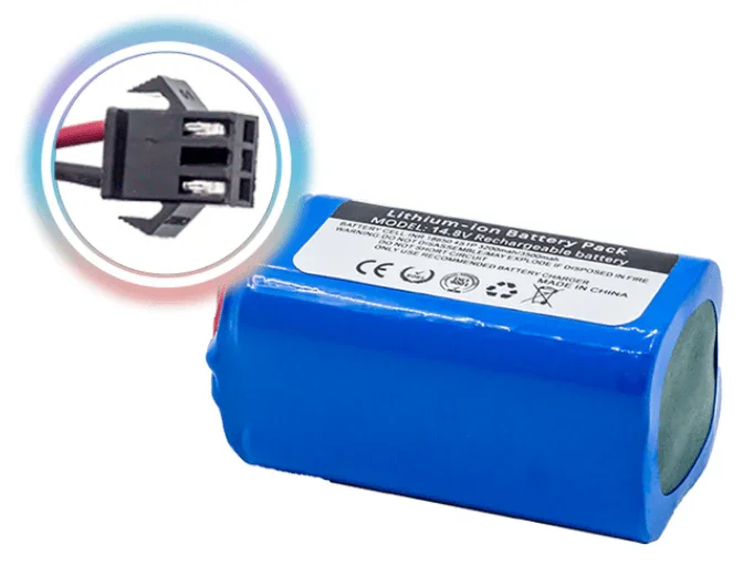 Batterie au lithium 14.8V 2600mAh pour aspirateur robot Accessoires Energie