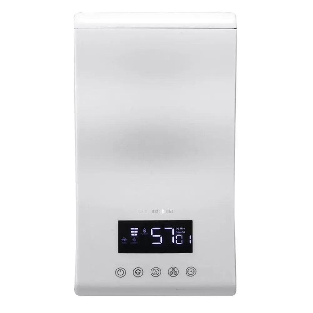 TD® Affichage numérique intelligent avec humidificateur carré de bureau télécommandé muet petite grande capacité de pulvér...