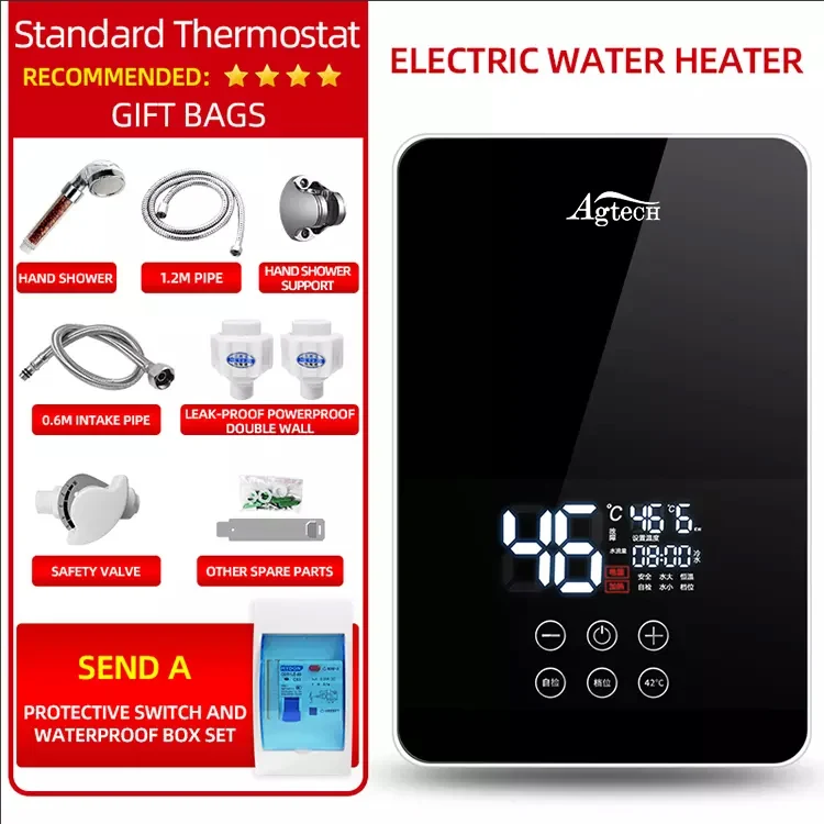 Chauffe eau instantané électrique pour salle de bain - sans réservoir AG TECHNO
