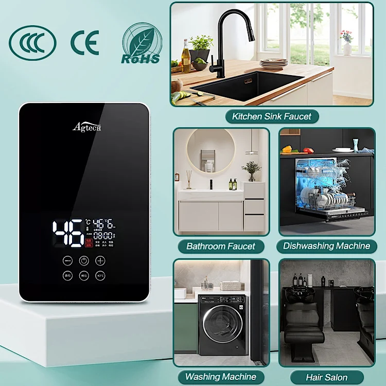 Chauffe eau instantané électrique pour salle de bain - sans réservoir AG TECHNO