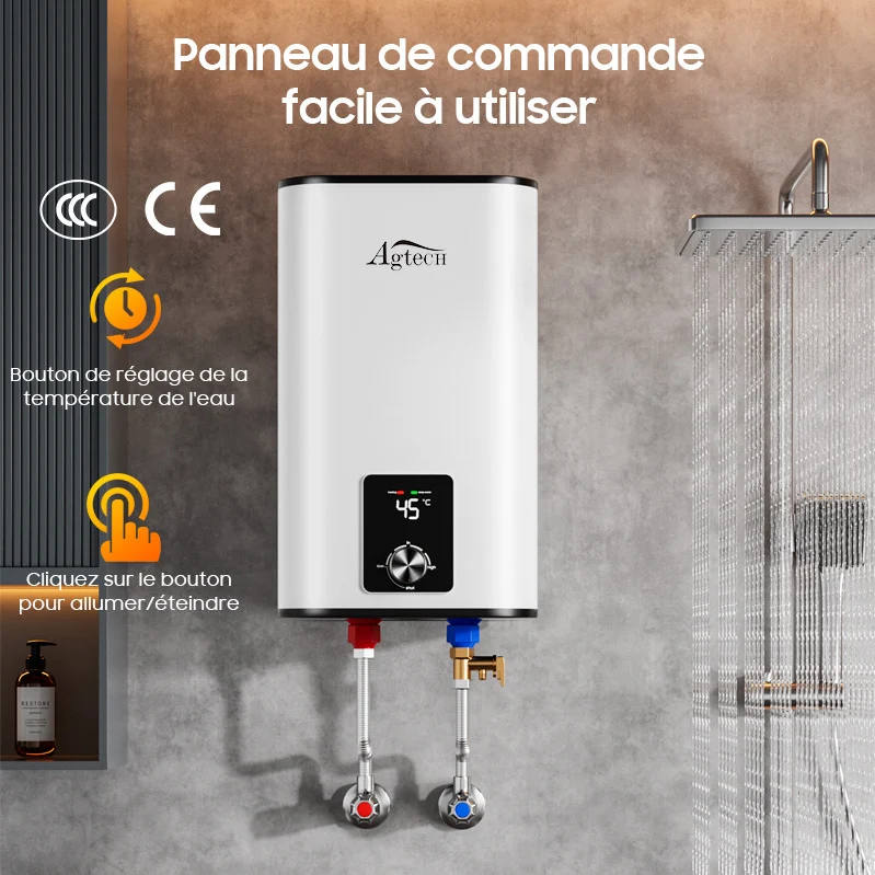 Chauffe eau électrique intelligent AG TECHNOLOGIE