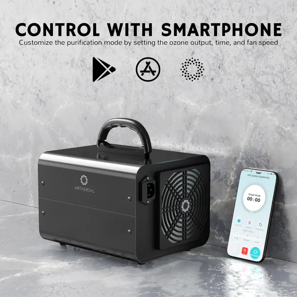 Générateur d’ozone WiFi intelligent Airthereal MA10K-PRO