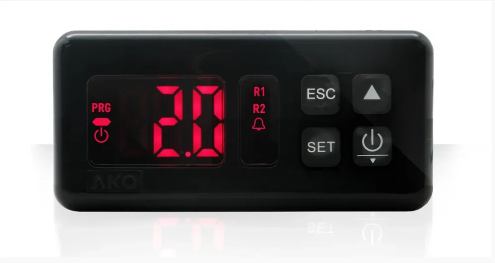 AKO 2R 12V -99- + 1000 Thermostat de contrôle numérique