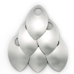 Aluminium Scales en Acier inoxydable brossé