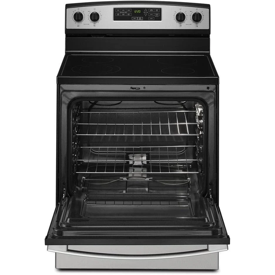 Amana Cuisinière amovible électrique de 30 pouces YAER6603SMS avec Garantie 5 ans