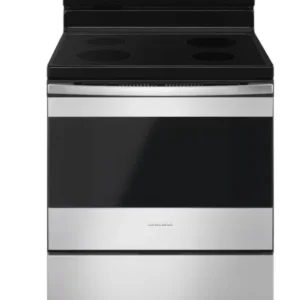 Amana Cuisinière électrique avec très grand hublot, 30 po - Acier inoxydable