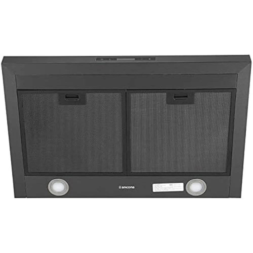 Ancona - -1574 Hotte de cuisine murale convertible 30 po, 450 CFM