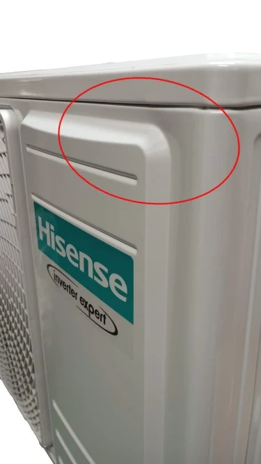 AREA OCCASIONI 2364 Climatizzatore Condizionatore Hisense Inverter serie EASY SMART 12000 Btu CA35MR0BG + CA35MR0BW R-32 W...
