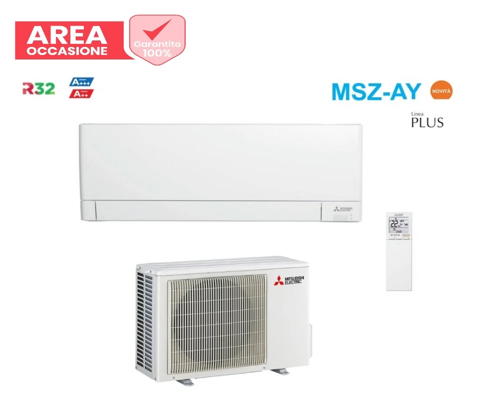 AREA OCCASIONI 2433 Condizionatore Mitsubishi Electric Linea Plus MSZ-AY 18000 Btu MSZ-AY50VGKP R-32 Wi-Fi Integrato