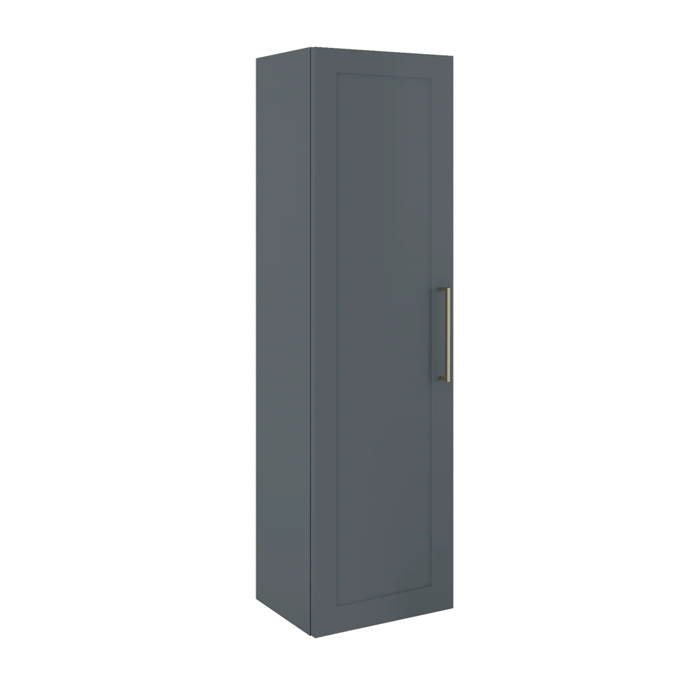 Armoire murale Rhythm gauche/droite - Bleu acier