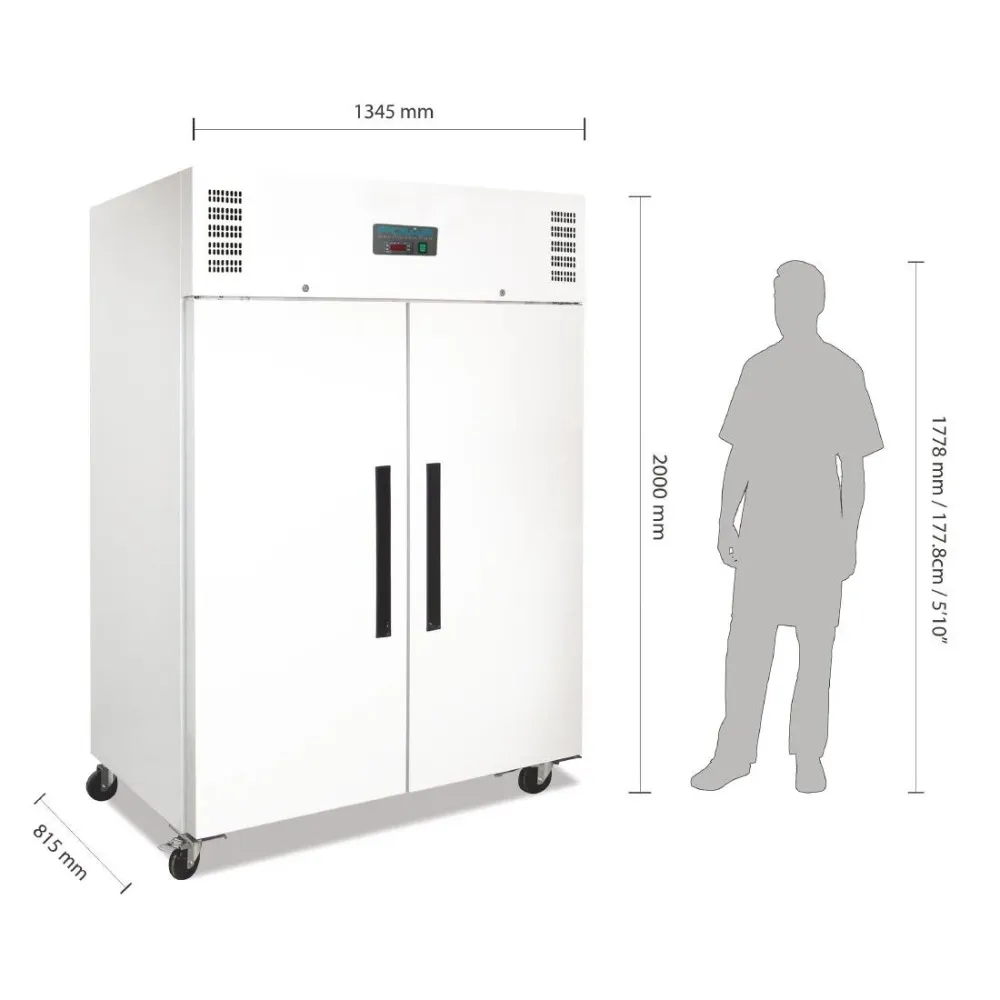 Armoire Réfrigérée Négative Gn Double Porte Polar Série G 1200L