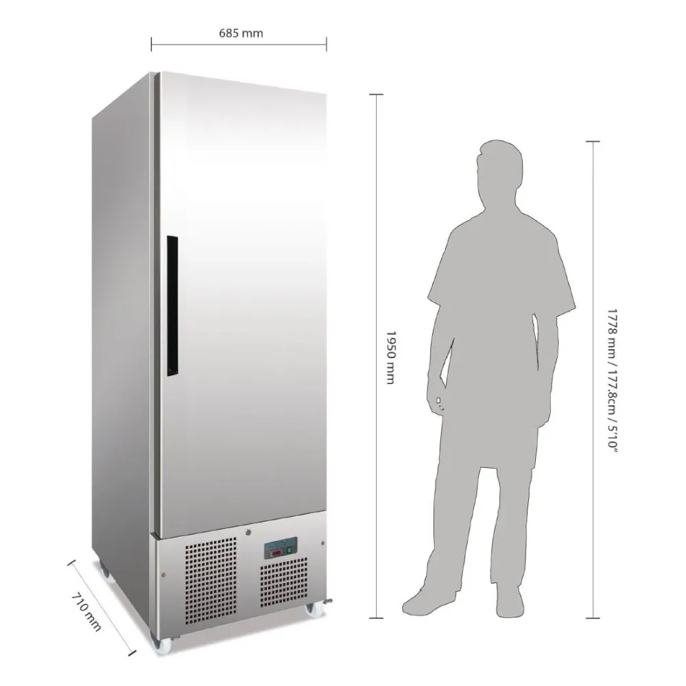 Armoire Réfrigérée Négative 1 Porte 440L Polar Série G
