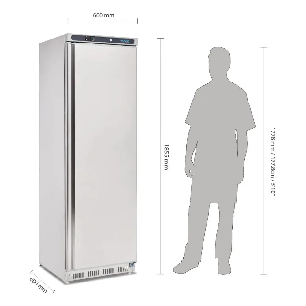 Armoire Réfrigérée Positive 1 Porte 400L Polar Série C