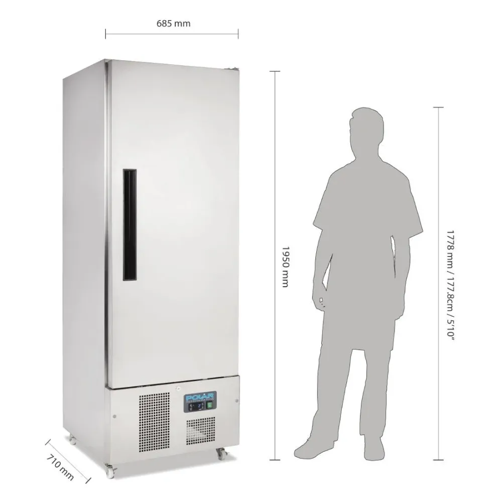 Armoire Réfrigérée Positive 1 Porte 440L Polar Série G
