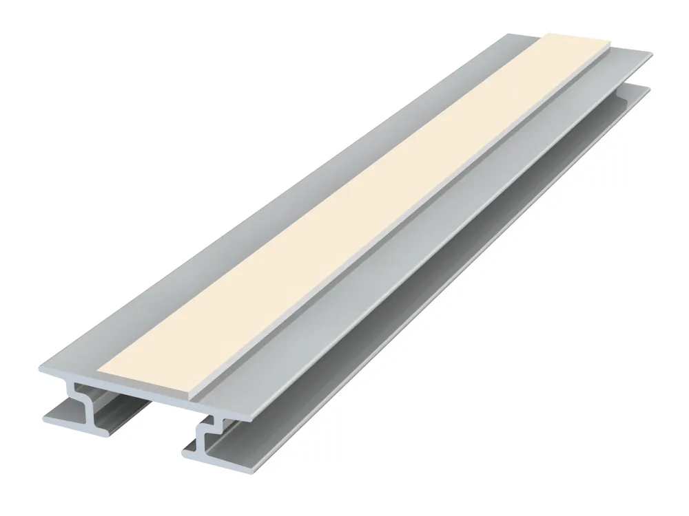 Pack de 2 back frame rail Alu brut - barre de suspension Artiteq