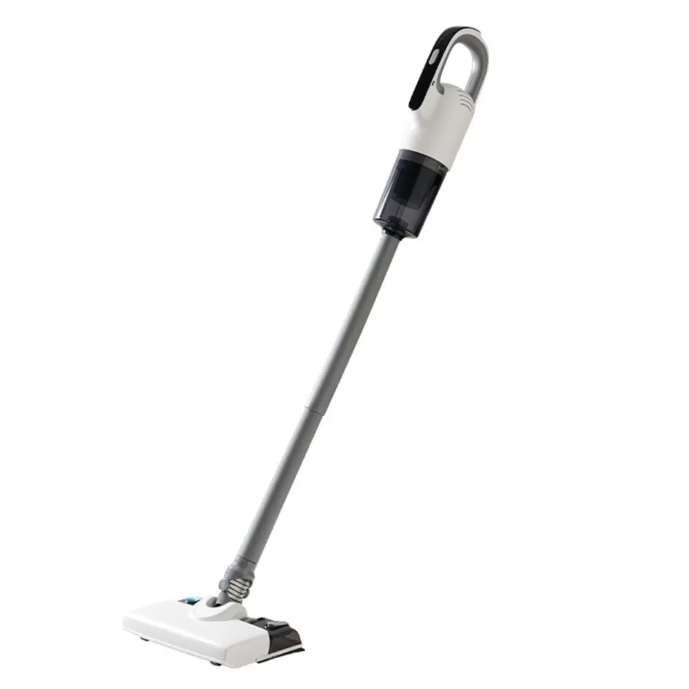 Aspirateur balai sans fil 120w 19kpa 600ml 3ème vitesse longue durée de vie de la batterie convient aux tapis et aux sols...