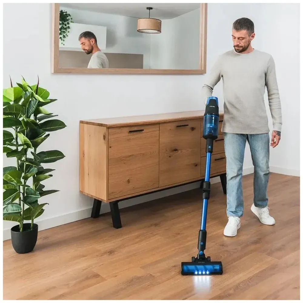 Aspirateur balai sans fil 4 en 1 puissance aspiration autonomie pour animaux de compagnie Cecotec