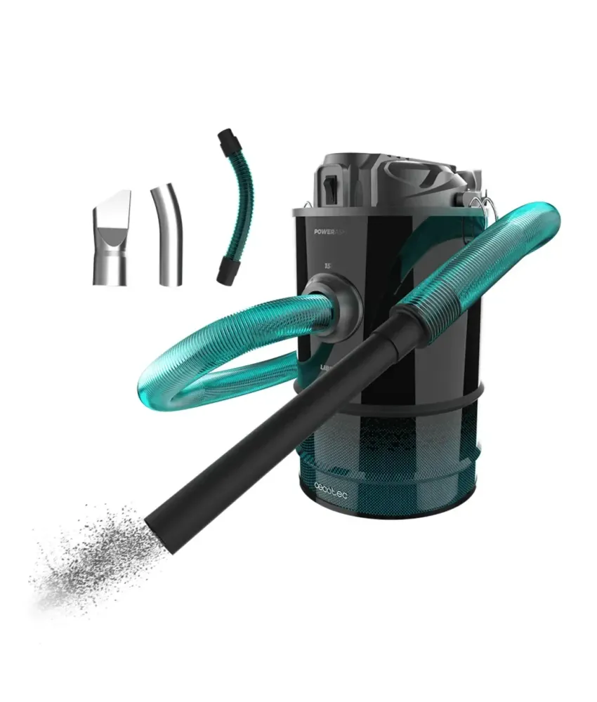 Aspirateur à cendres Cecotec puissant et durable 15L 120W pour nettoyage extrême