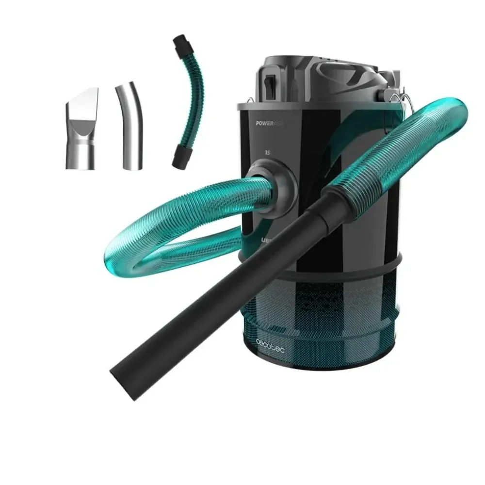 Aspirateur à cendres Cecotec puissant et durable 15L 120W pour nettoyage extrême