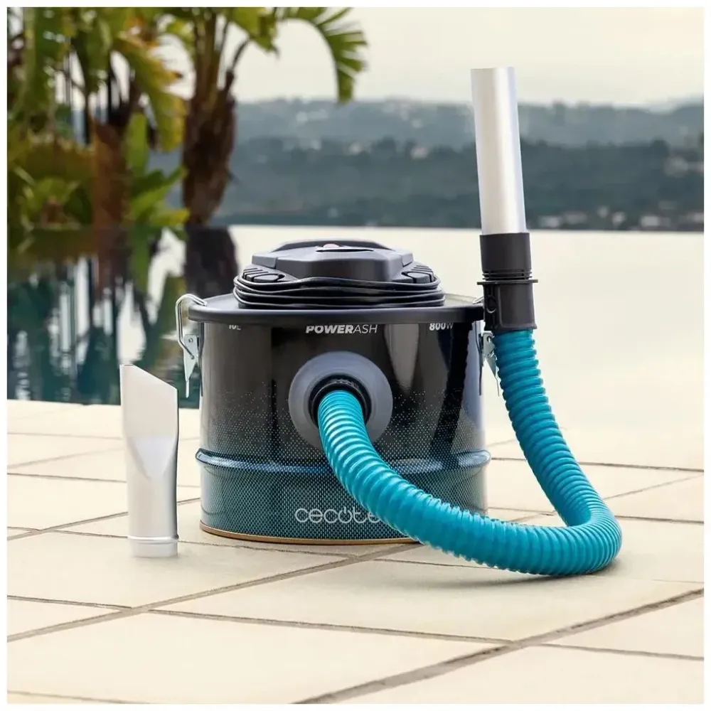 Aspirateur à cendres 14 kPa nettoyage en profondeur pour la maison et usage professionnel Cecotec