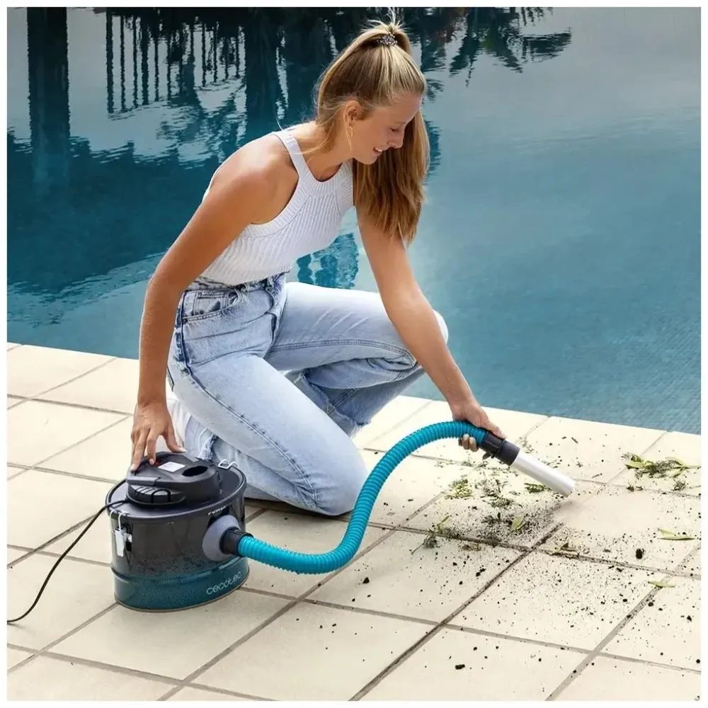 Aspirateur à cendres 14 kPa nettoyage en profondeur pour la maison et usage professionnel Cecotec