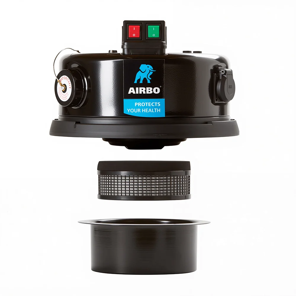 Aspirateur de chantier AIRBO TEM390A-11 Kit AS24 (classe M)