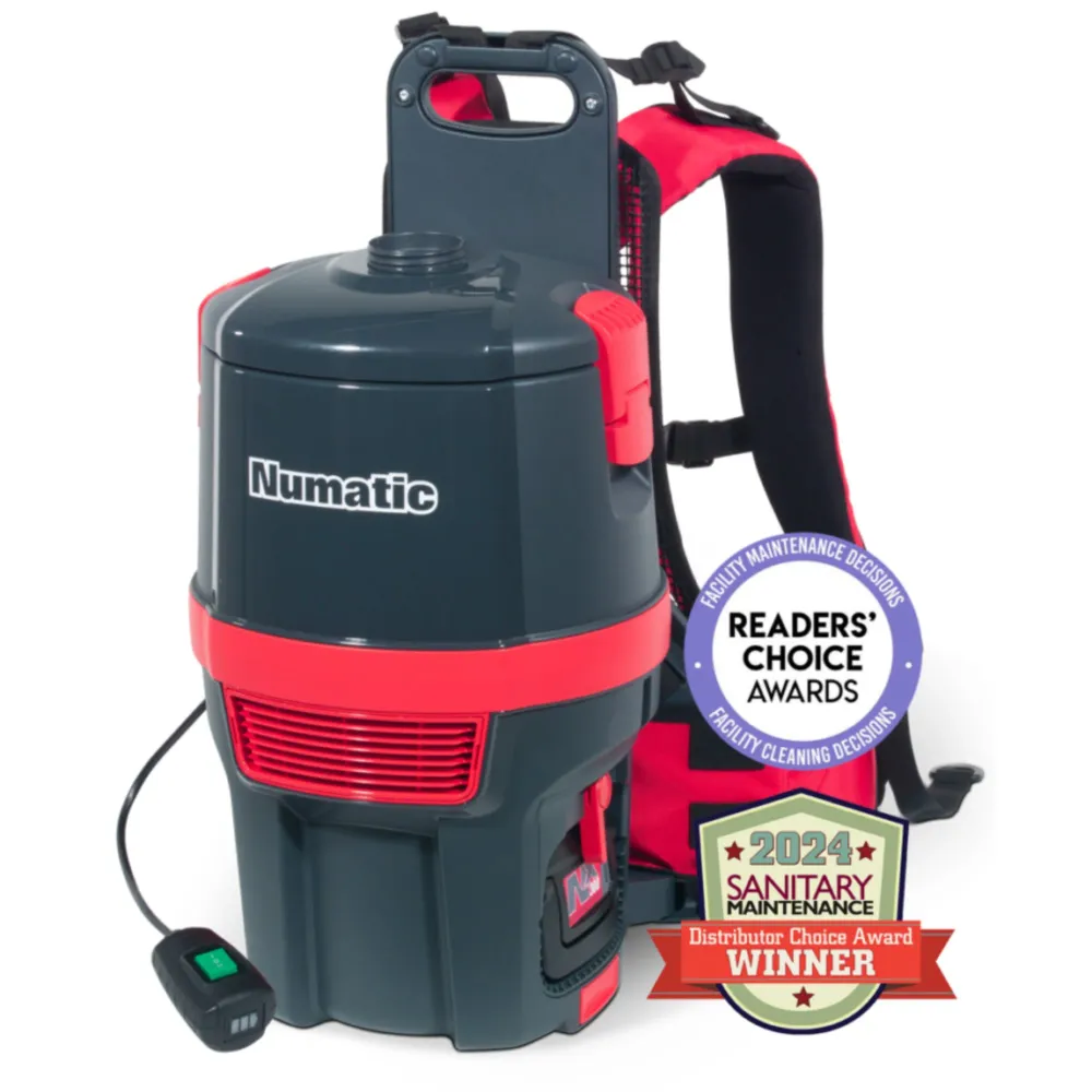 Aspirateur dorsal à batterie (5.7L) - RBV 150NX - Nacecare