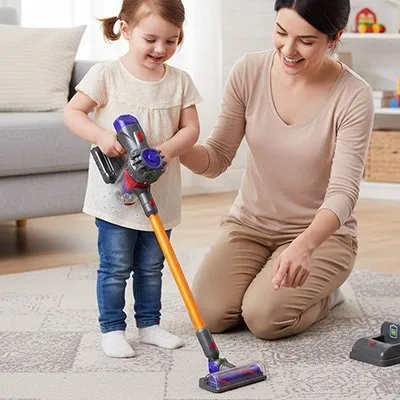 Aspirateur enfant avec sons – Effet cyclone réaliste et ludique