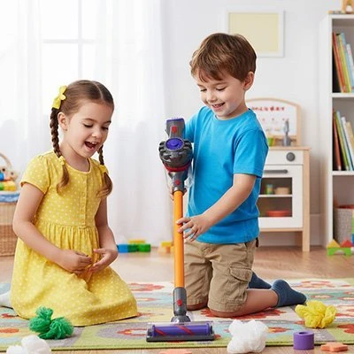 Aspirateur enfant avec sons – Effet cyclone réaliste et ludique