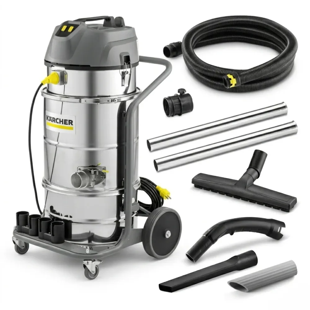 Aspirateur industriel IVM 40/24-2 + Kit de nettoyage de sols - 9.569-163.0 Karcher