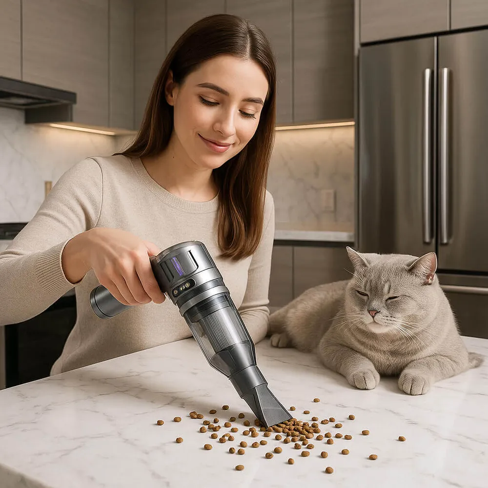 Aspirateur à main | FaciliPoussière™