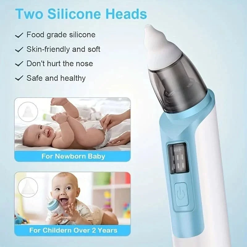 Aspirateur Nasal Bébé Électrique Rechargeable Green