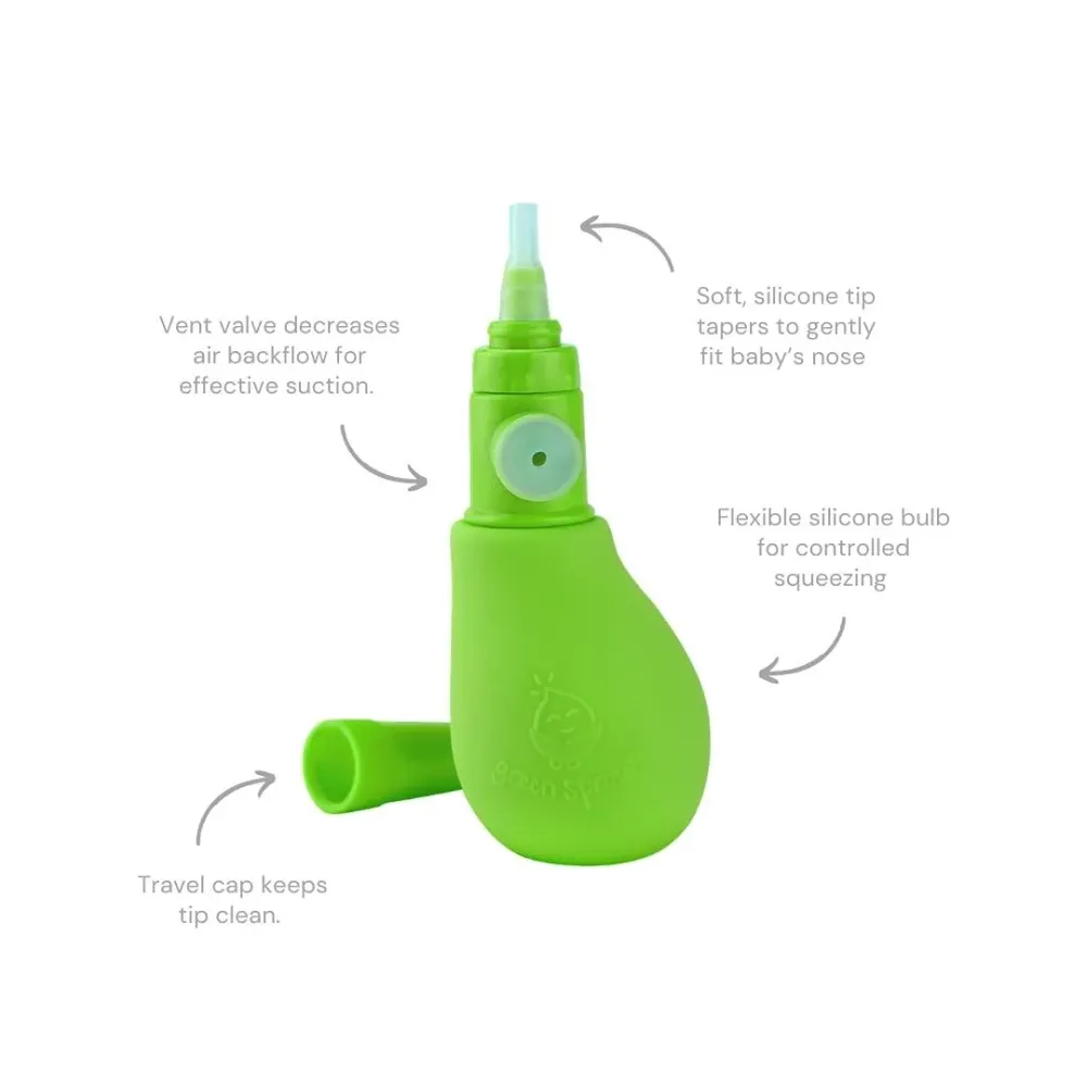 Aspirateur nasal pour bébé de Green Sprouts
