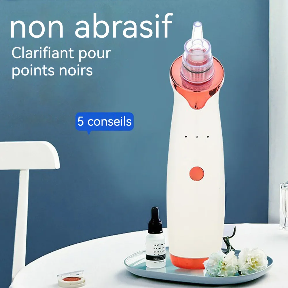 Aspirateur Point Noir 5V1A Ultra-léger Pression négative sous vide Longue durée vie de la batterie Aspirateur Point Noir é...