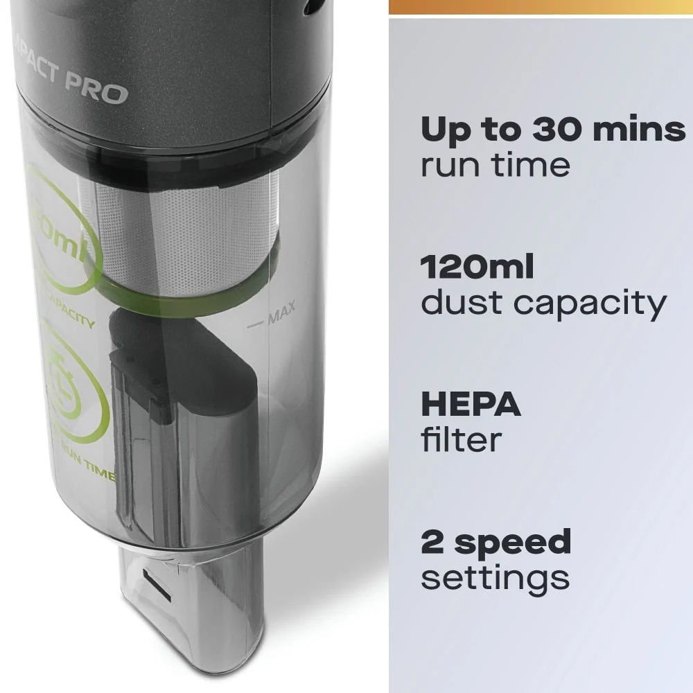 Aspirateur portatif sans fil Daewoo Cyclone 11.1V Compact Pro