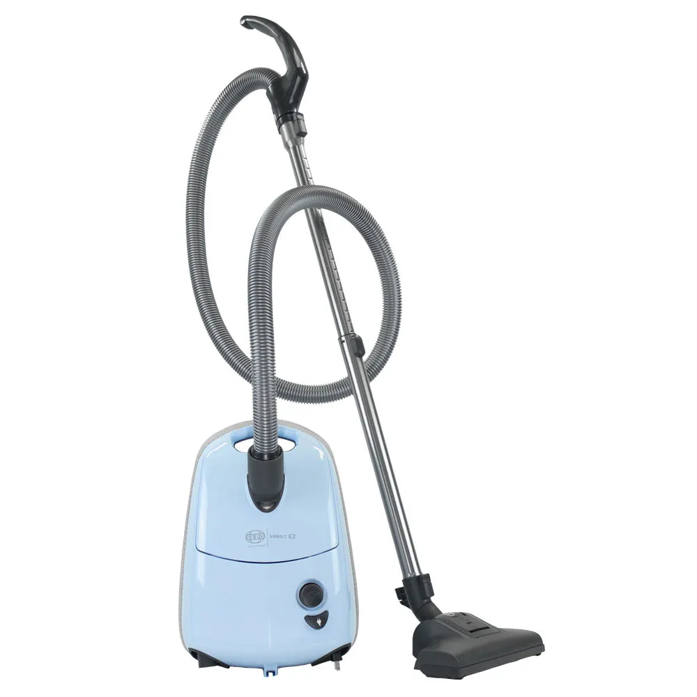 Aspirateur traîneau, 1200 watts, bleu pastel, Sebo Airbelt E2 Turbo