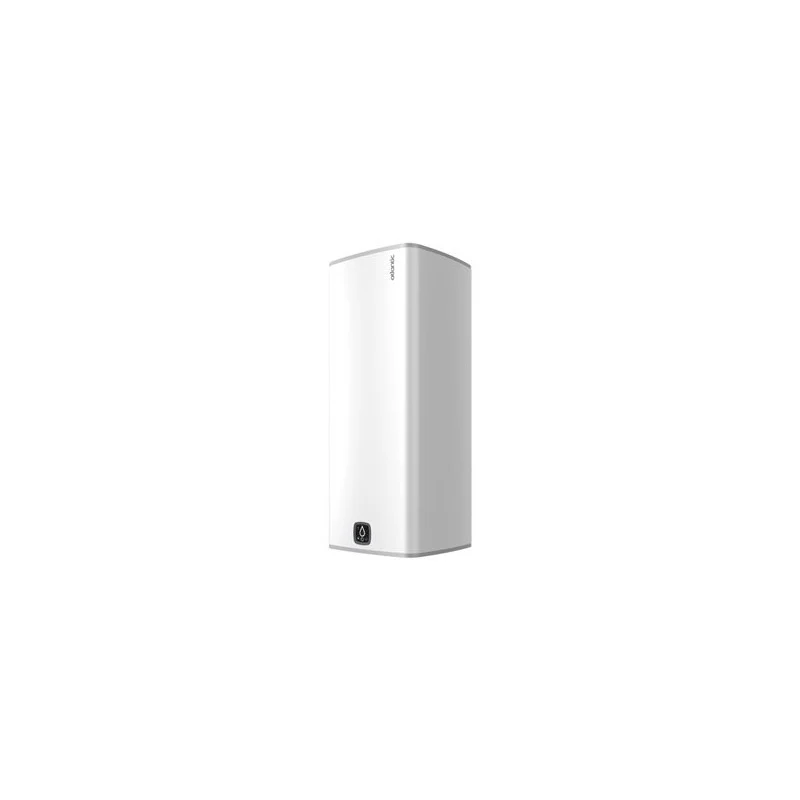 Chauffe-eau électrique Linéo - 120L connecté blanc - 2400W carré vertical mural - Atlantic 157214