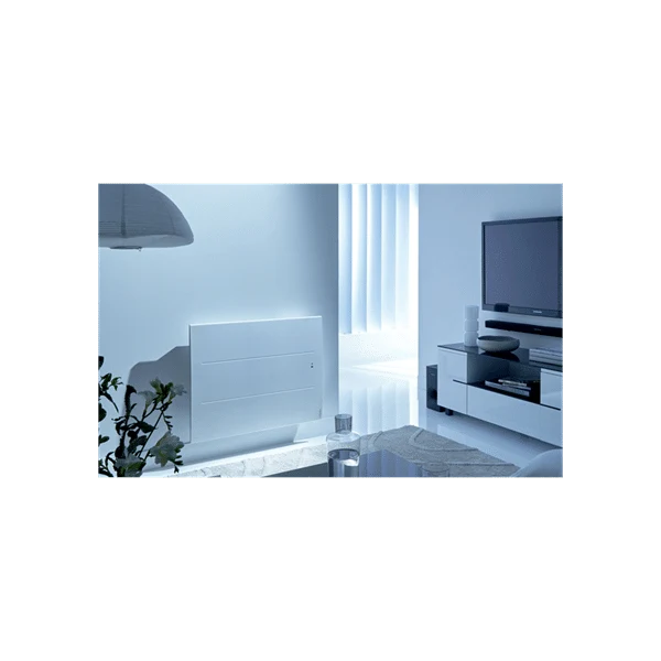 Radiateur Oniris pilotage intelligent connecté horizontal blanc 1250W 503912 ATLANTIC