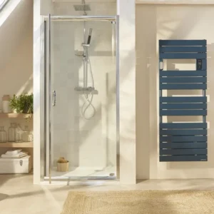 Sèche serviettes Adélis 1500W - connecté et soufflant bleu profond - Atlantic 861553