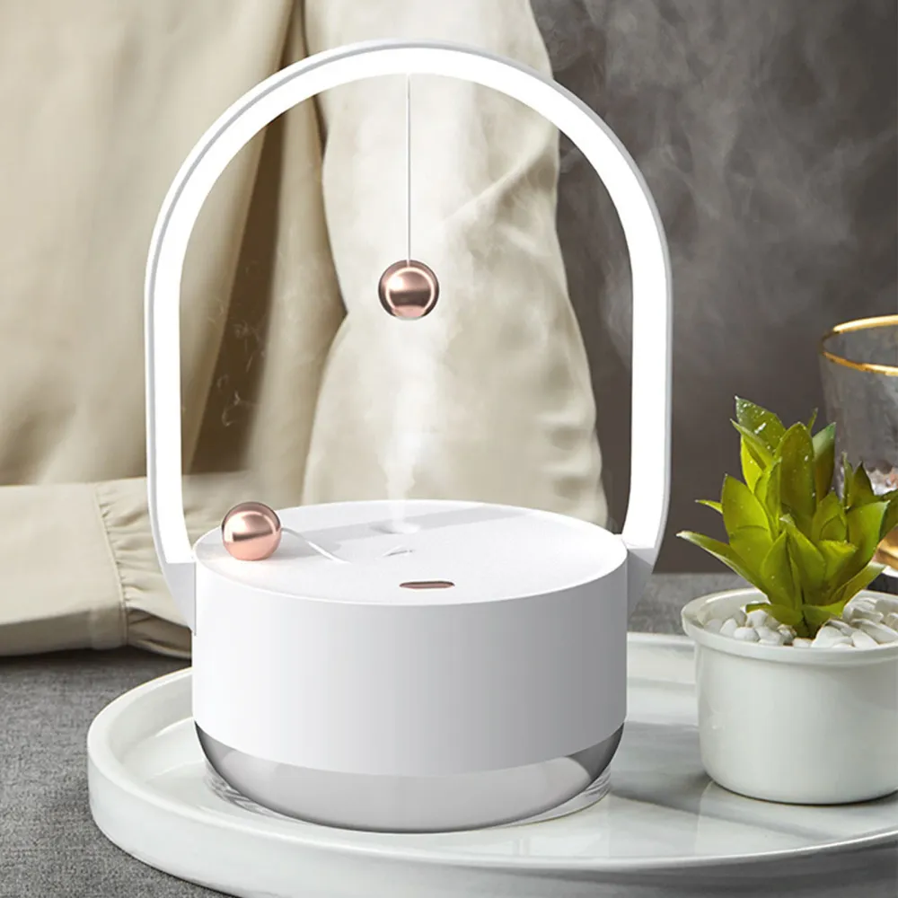 TD® Atomiseur d'air à ultrasons de bureau grand humidificateur de volume de brouillard usb humidificateur simple de mode p...