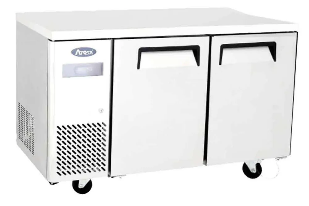 Table réfrigérée positive - 2 portes - Gamme Compact 1500 Atosa