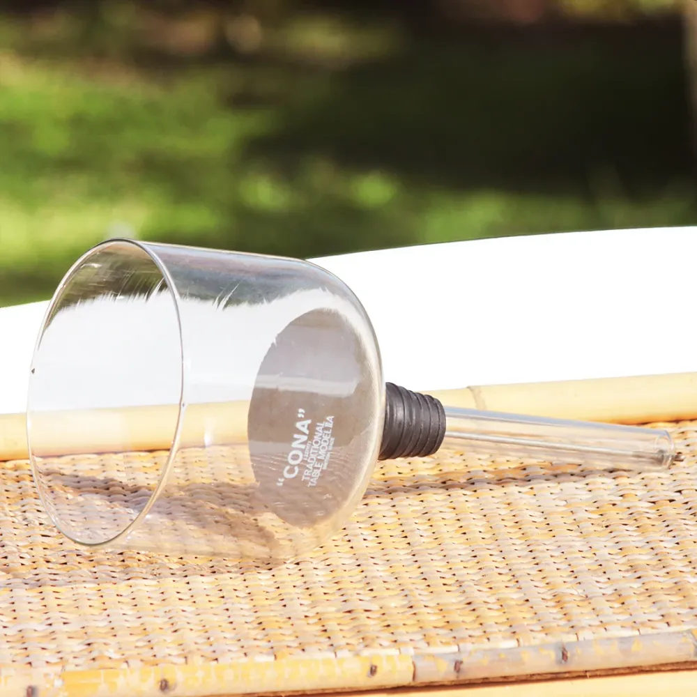 Authentique tulipe supérieure pour cafetière à dépression vintage Cona