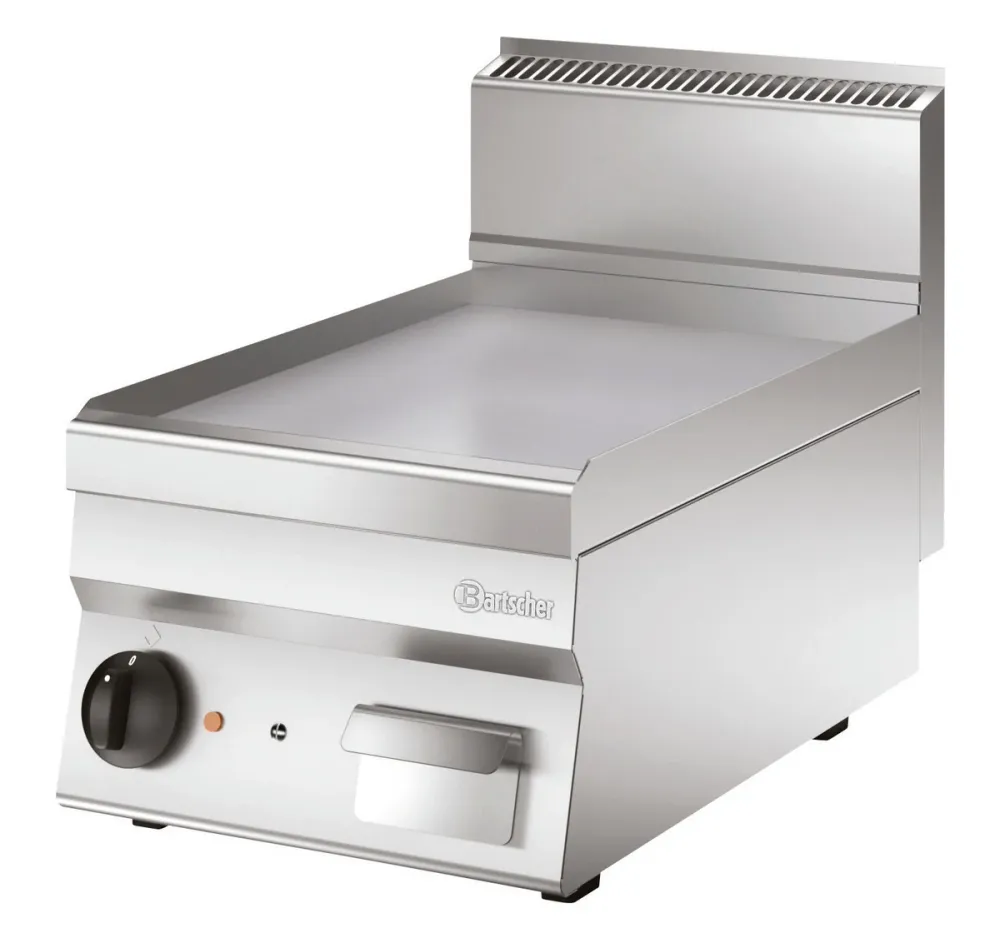 Plaque grill 650, 400E-G, lisse Bartscher