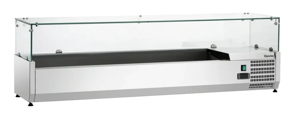 Présentoir réfrigéré GL3-1501 avec vitrine Bartscher