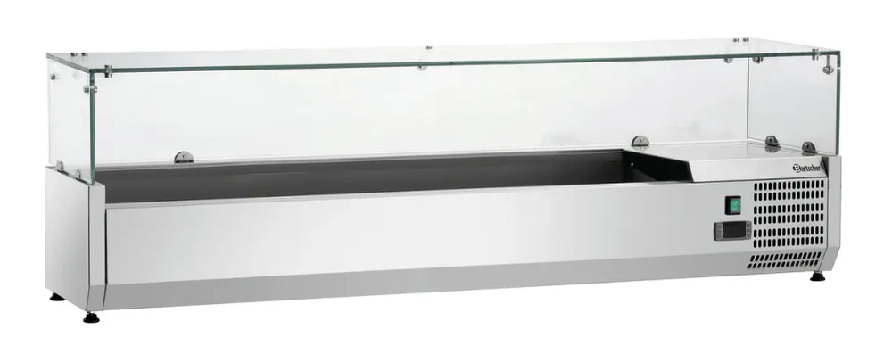 Présentoir réfrigéré GL4-1501 avec vitrine Bartscher