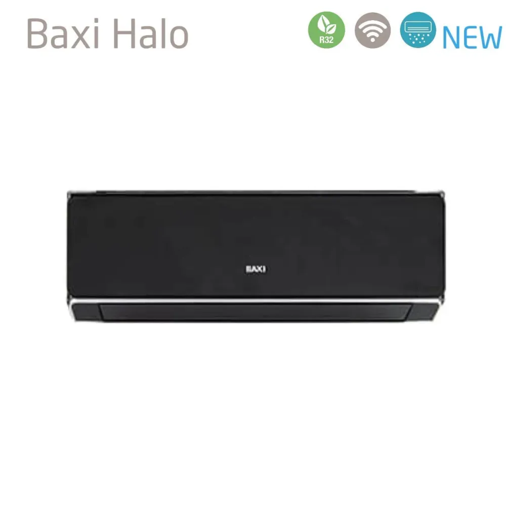 Baxi Climatiseur Inverter Série Halo Noir 9000 Btu Hsgnw25 R-32 Wi-Fi intégré Classe ++/+