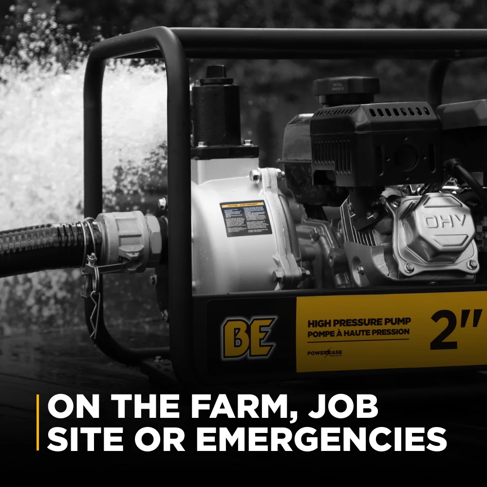 ENSEMBLE POMPE 2" FONTE HP BE Power Equipment