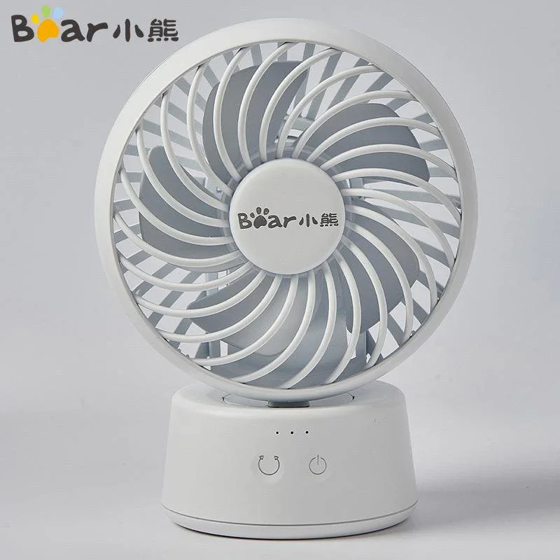 Ours ventilateur électrique DFS-C09C5, ventilateur électrique de bureau, ventilateur électrique Portable, Rechargeable Bear